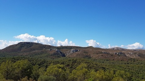 Empordà landscape near Mas Santa Caterina